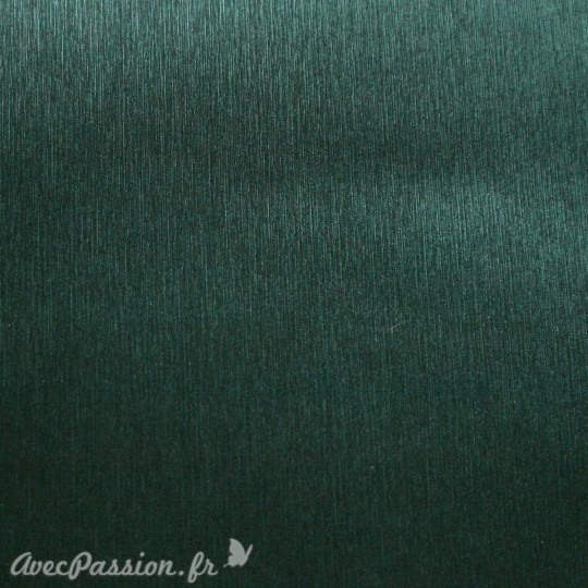Papier simili cuir toilé métallique vert Papier simili cuir toilé métallique vert