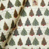 Papier tassotti à motifs Noël sapin de Noël