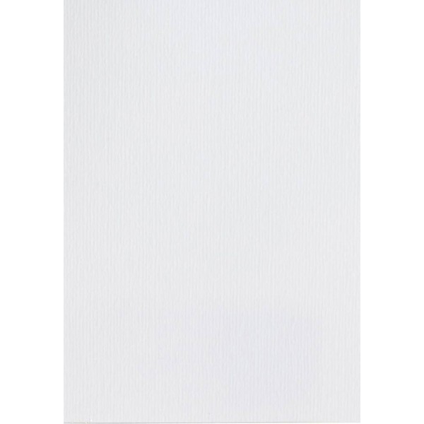 Papier pour carte et faire part blanc neige x6 200g