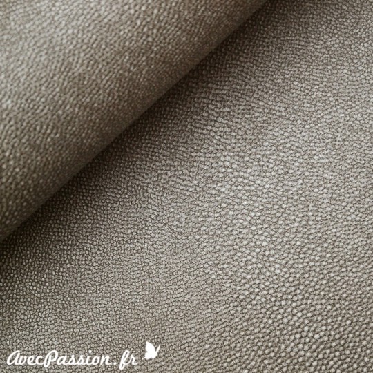 Papier simili cuir stingray taupe 53x70cm Papier simili cuir stingray taupe 53x70cm