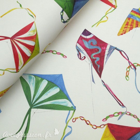 Papier tassotti motifs cerf volant Papier tassotti motifs cerf volant