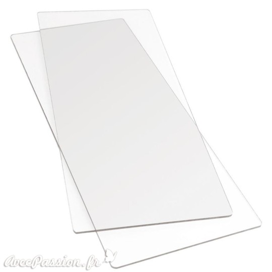 Plaques de coupe sizzix extra longue vendues par 2 - 16x37cm Plaques de coupe sizzix extra longue vendues par 2 - 16x37cm