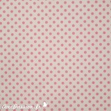 Papier tassotti motifs recto verso fond rose ou pois rose
