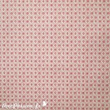 Papier tassotti motifs semis rouge