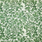 Papier tassotti motifs fleurs avec feuillage vert