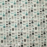 Papier tassotti motifs moustache accessoires homme