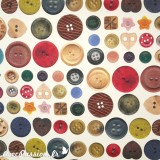 Papier tassotti motifs boutons multicolores