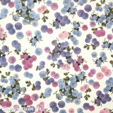 Papier tassotti motifs petites fleurs ton de violet