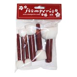 pinceau mousse 6 tailles