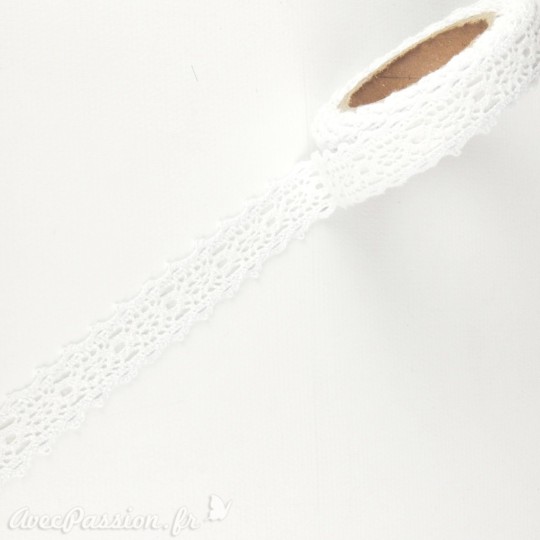 Lace tape adhésif dentelle adhésive blanche Lace tape adhésif dentelle adhésive blanche