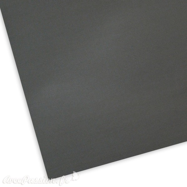 Papier uni picot gris anthracite