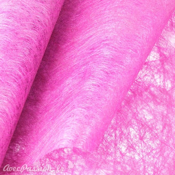 Tissu non tissé Vlies Creapop métallique rosé -
