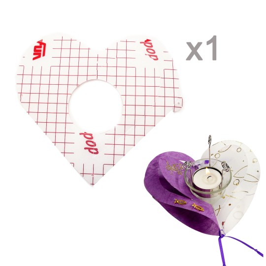 Feuilles créapop folie Hobbyfun lampe photophore coeur 1 Feuilles créapop folie Hobbyfun lampe photophore coeur 1