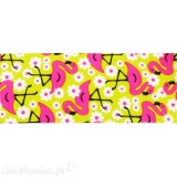 Masking tape large flamingo ruban papier adhésif washi