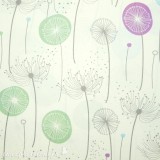 Papier tassotti motifs pissenlits sème au vent