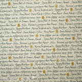 Papier tassotti motifs vert écritures de noël
