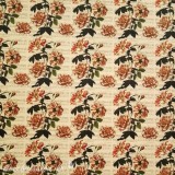 Papier italien motifs roses partition de musique 50x70