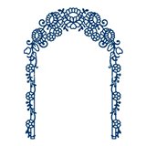 Dies découpe gaufrage matrice Tattered Lace arche florale 