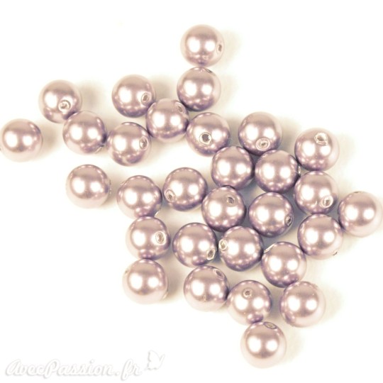 Perles de culture lilas 5 mm Perles de culture lilas 5 mm