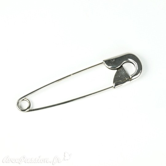 Apprêt Epingle à nourrice argent 7,5 cm Apprêt Epingle à nourrice argent 7,5 cm