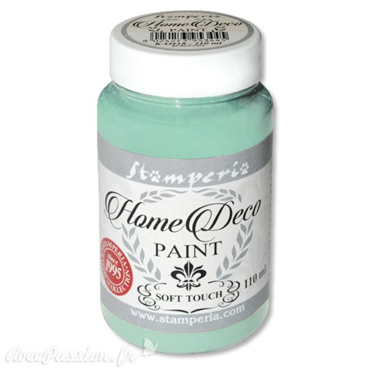 Peinture à la craie chalk paint vert eau Peinture à la craie chalk paint vert eau