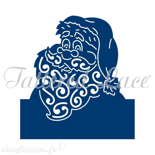 Dies découpe gaufrage pere noel Tattered Lace Dies découpe gaufrage pere noel Tattered Lace