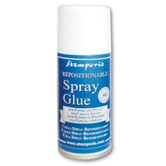 Colle repositionnable en spray