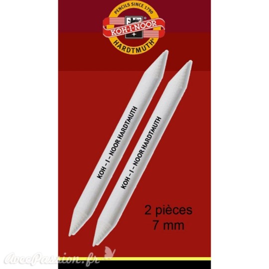 Estompe bâtonnet pour couleur 2p Estompe bâtonnet pour couleur 2p