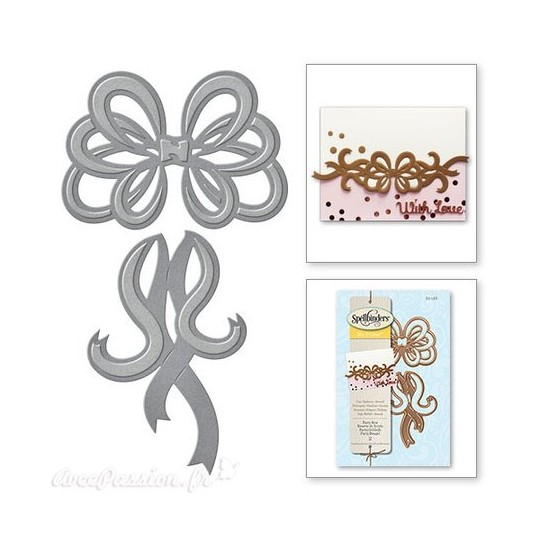 Dies découpe gaufrage rosette de soirée Spellbinders Shapeabilities