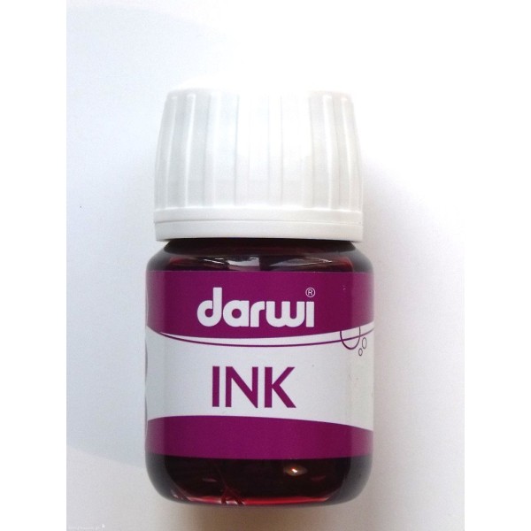 Darwi encre rouge type tinta Pergamano