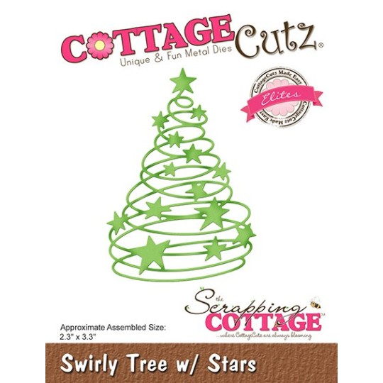 Dies découpe gaufrage sapin de noël CottageCutz Dies découpe gaufrage sapin de noël CottageCutz
