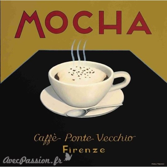 Carte d'art Mocha ponte vecchio Marco Fabiano Carte d'art Mocha ponte vecchio Marco Fabiano