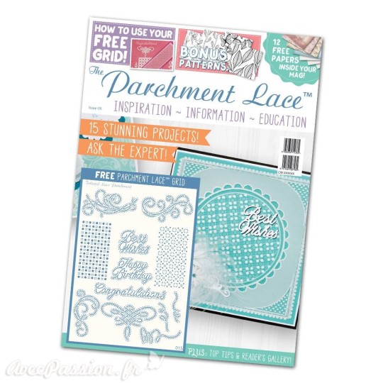Parchment Lace magazine Pergamano 2016 magazine n°5 Parchment Lace magazine Pergamano 2016 magazine n°5