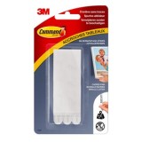 Accroche tableau Command sans trou 3M blanc 8 languettes XS 5.4kg