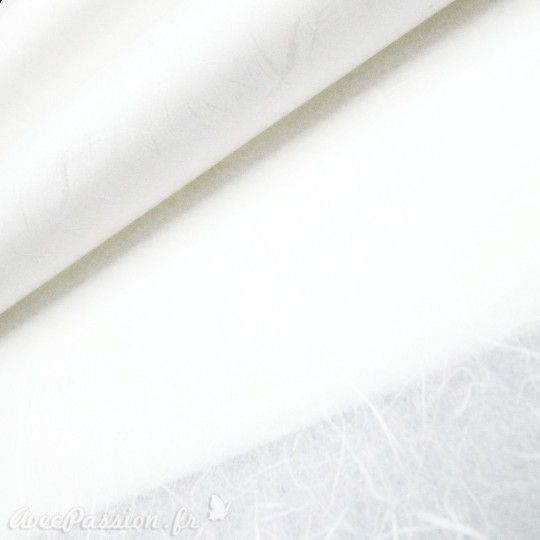 Papier murier silk 50x65cm blanc neige 00