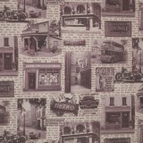 Papier italien motifs métro