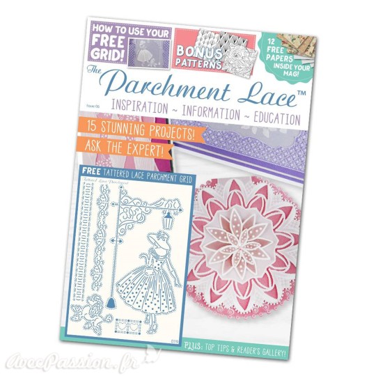 Parchment Lace magazine 2017 Pergamano n°6 Parchment Lace magazine 2017 Pergamano n°6