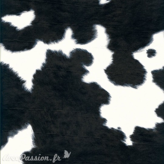 Feuilles décopatch vache noir et blanc Feuilles décopatch vache noir et blanc