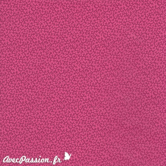 Feuilles décopatch faux uni fuschia Feuilles décopatch faux uni fuschia