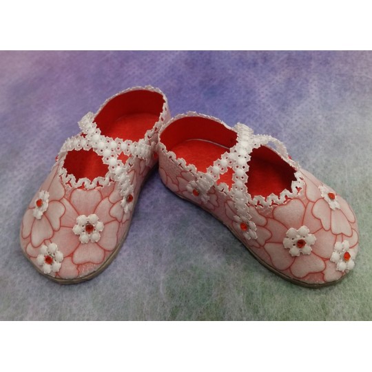 Matériel pour chaussures ballerine du livre Delightful Gifts d'Amanda Yeh
