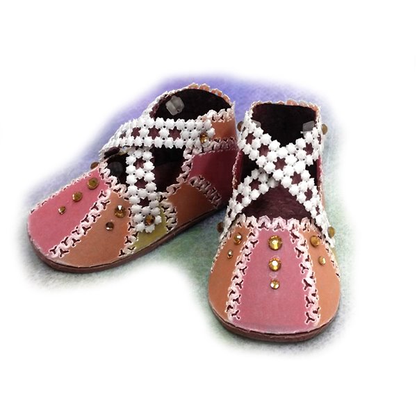 Matériel pour chaussures carnival du livre Delightful Gifts d'Amanda Yeh