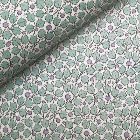 Papier tassotti à motifs fleurs d'arbousier