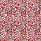 Papier tassotti à motifs paon rouge