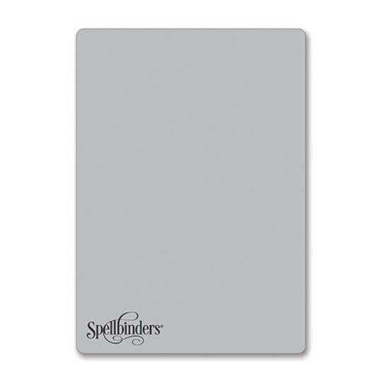 Plaque argent 3D embossing Platinum Spellbinders 15x21.5cm Plaque argent 3D embossing Platinum Spellbinders 15x21.5cm