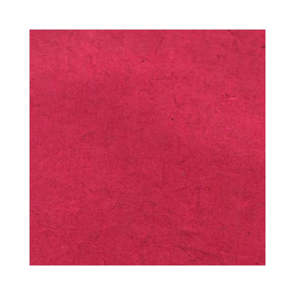 Papier népalais lokta lamaLi rose fuschia  