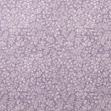 Papier tassotti à motifs fleurs blanche fond lilas