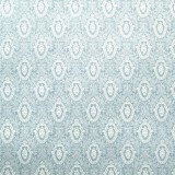 Papier tassotti à motifs fleurs dentelle bleu