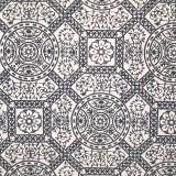Papier à motifs diva blanc motifs marine