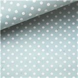 Papier népalais lokta bulles bleu et blanc