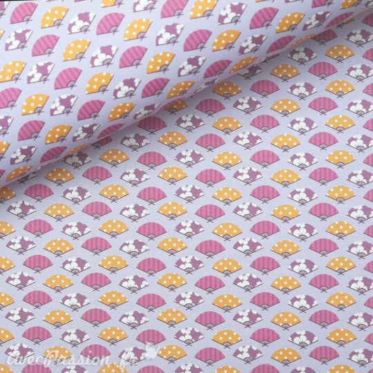 Papier motifs éventails Papier motifs éventails